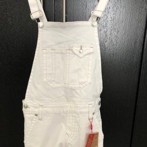 NWT True Religion Overall Shorts